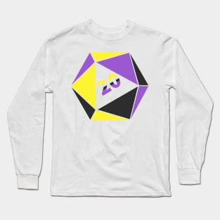 D20 | Enby Long Sleeve T-Shirt